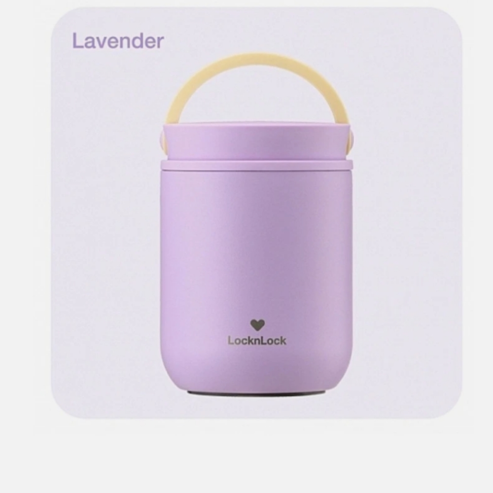 LocknLock Little LUV Lovely Food Jar 300ml Lock & Lock / Steel STS316L